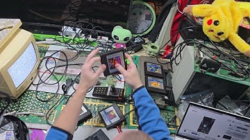 Atari 5200 4 and 2 Port Motherboard Testing