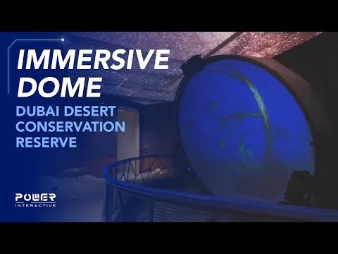 Projection Dome show  – Dubai Desert Conservation Reserve