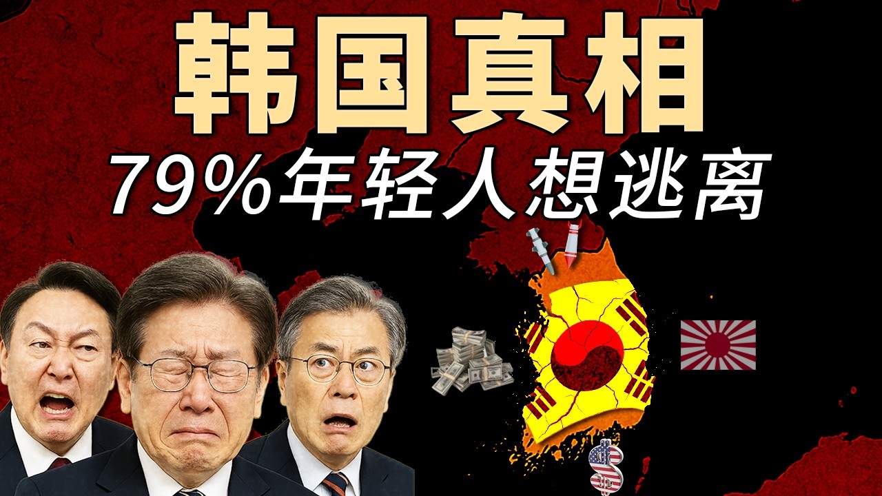 韩国三重焦虑:地缘→经济→心理,一个国家如何走向歇斯底里
