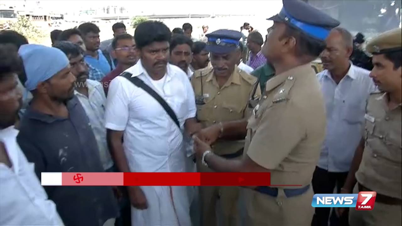 DMDK cadre attempts suicide in-front of DMDK HQ | News7 Tamil