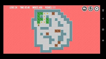 Sokoban Original Level 34