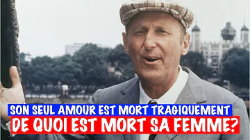 Où est enterré la femme de Bourvil ?