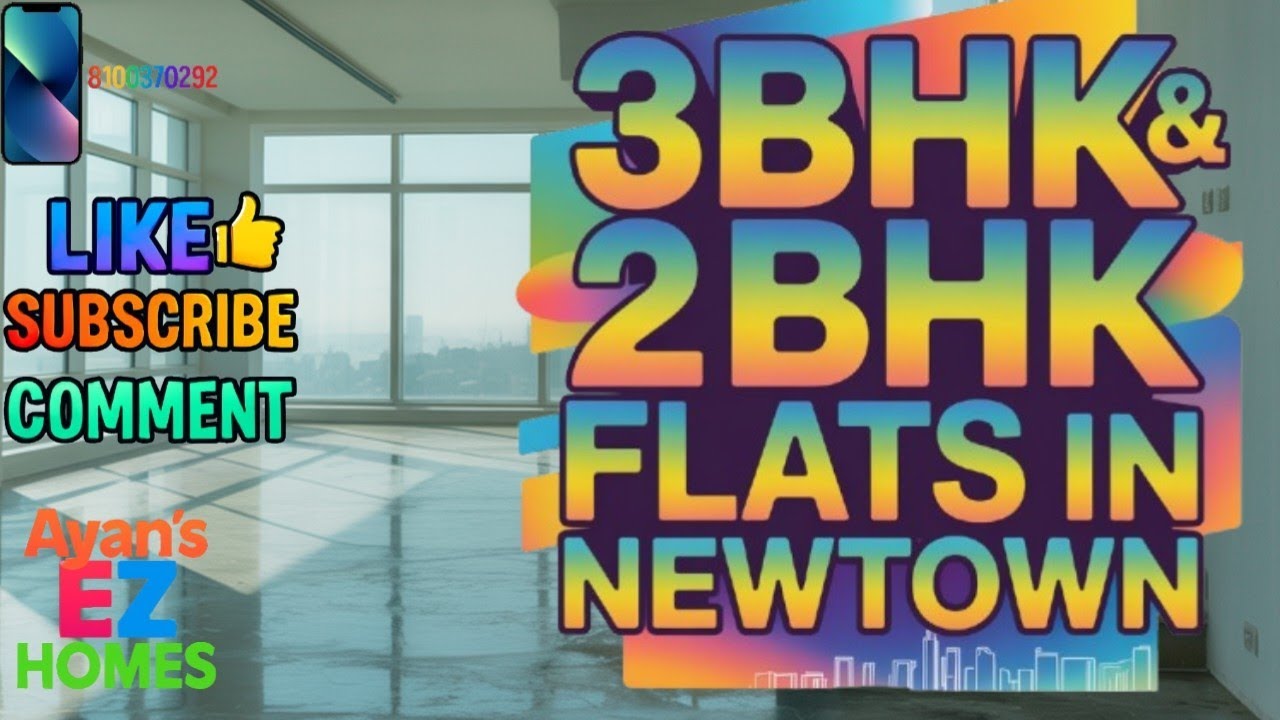 3BHK,2BHK flats in New town Rajarhat main road 