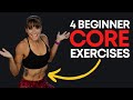 4 Best Core Exercises (FOR BEGINNERS)