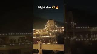 night view of Neemrana fort place hotel ?♥️ neemranafort night view shortvideo shorts