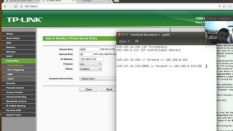 Membuat server web sendiri (laptop + ubuntu 16.04) menggunakan ISP firstmedia