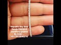 Republic day deal ready diamond jewellery gems by abhir919833045210 hallmarked  certified