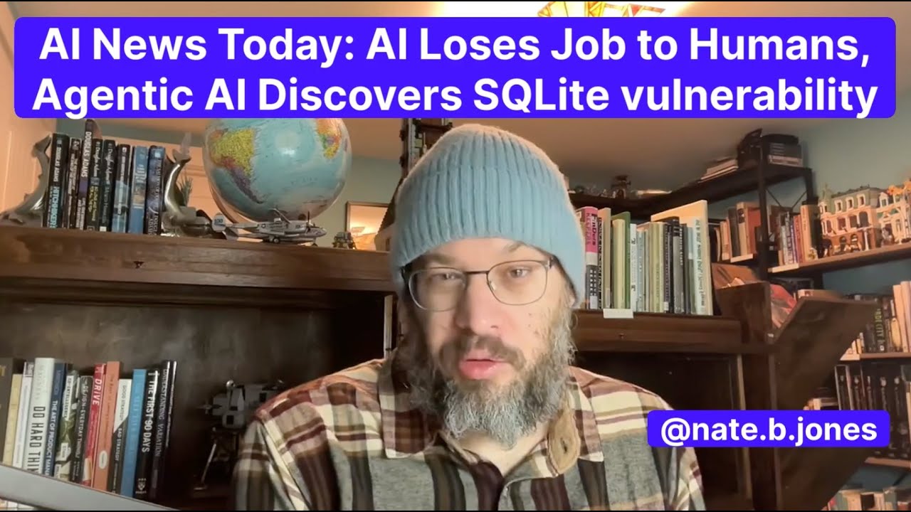 AI News Today AI Loses Job To Humans Agentic AI Discovers SQLite Ai news today ai loses job to humans agentic ai discovers sqlite