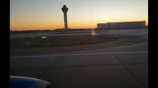 Early Morning Takeoff From The Memphis International Airport Kmem