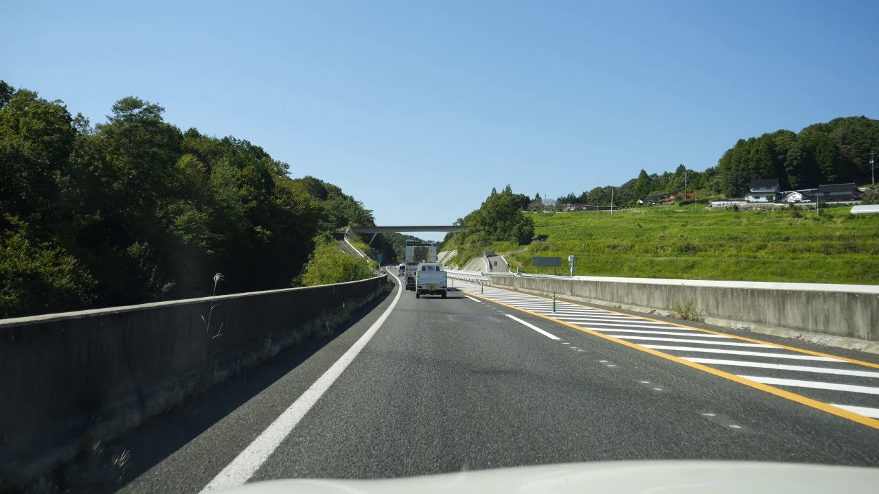 【4K/60fps】岡山自動車道・米子自動車道 下り線