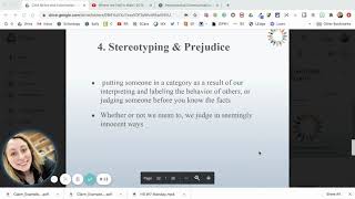 Mrs. Roth talks Interpersonal Communication Chapter 4 Notes Part #2