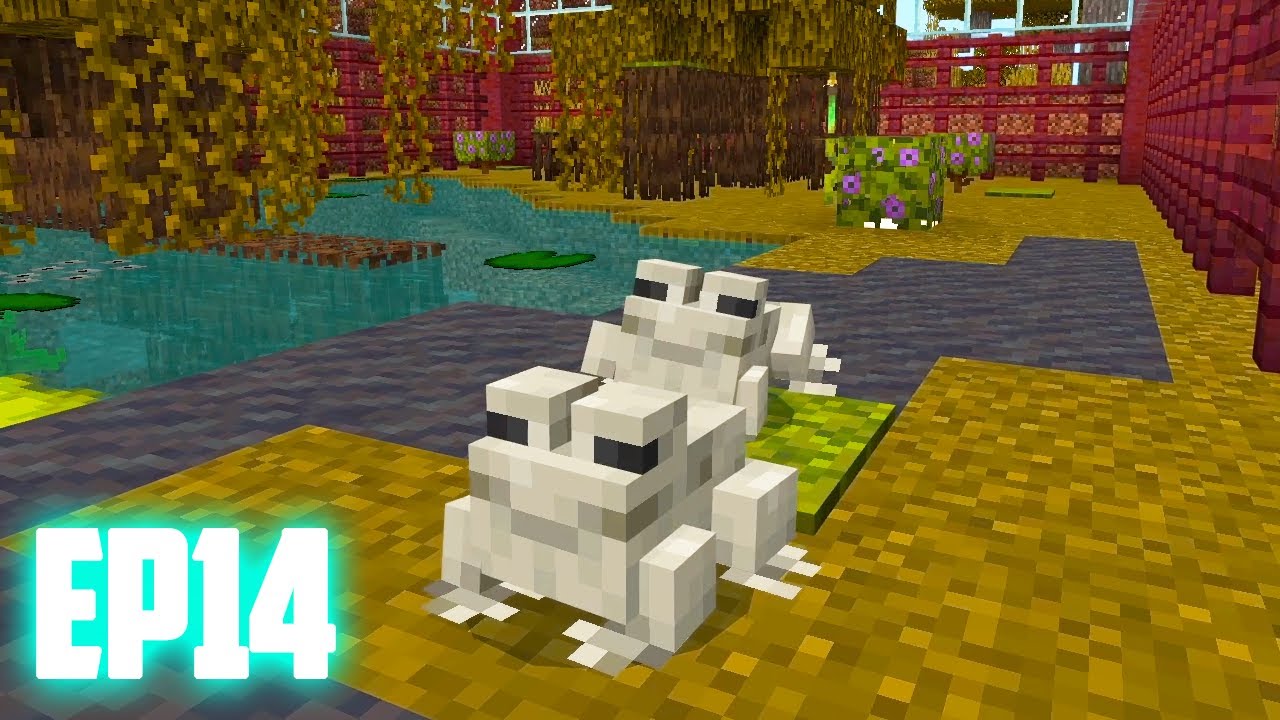 SANTUARIO DE RANAS EN MINECRAFT BEDROCK EP14 - YouTube