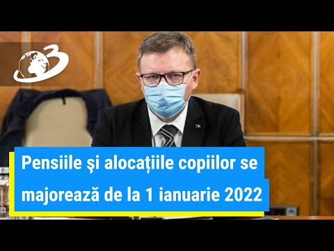 Video: Cine își va adăuga pensia de la 1 ianuarie 2022 și cât