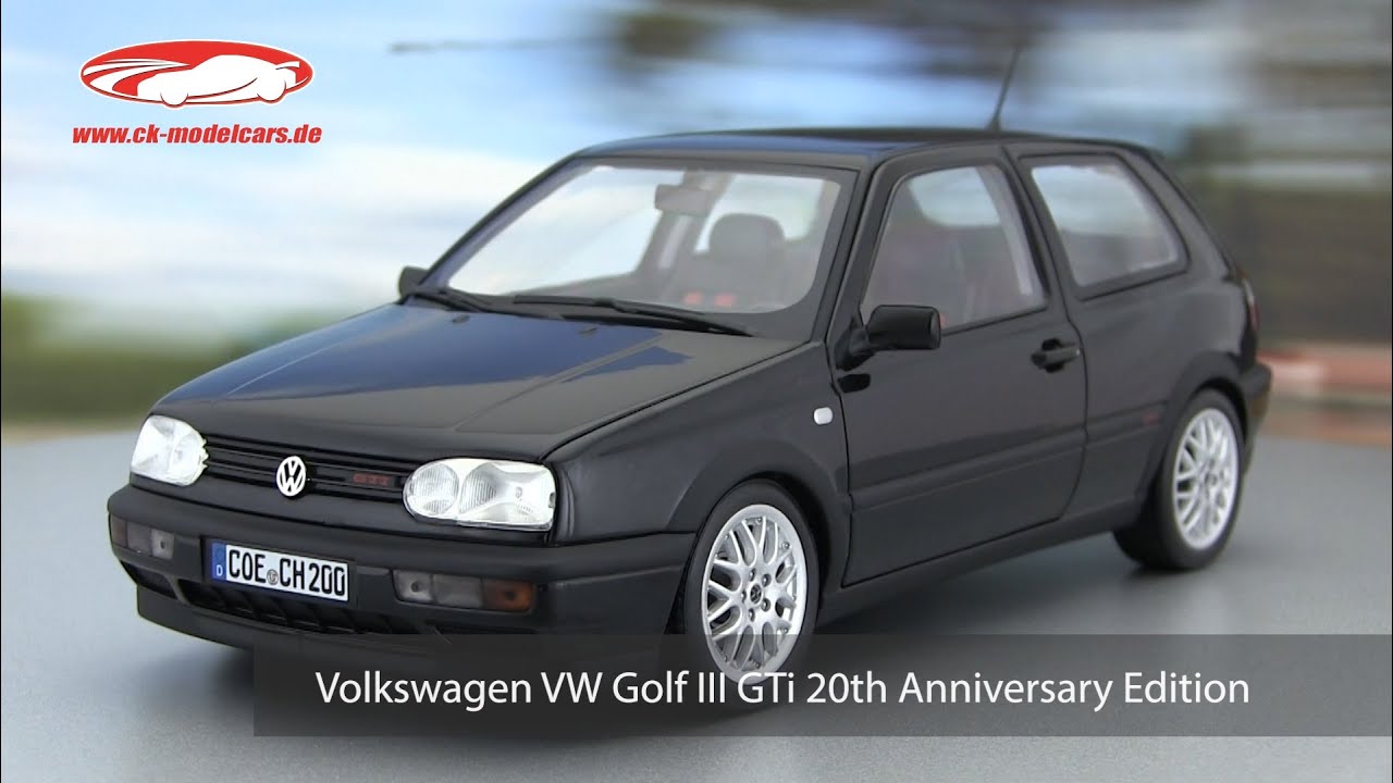 Norev 1:18 Volkswagen VW Golf III GTi 20th Anniversary Edition