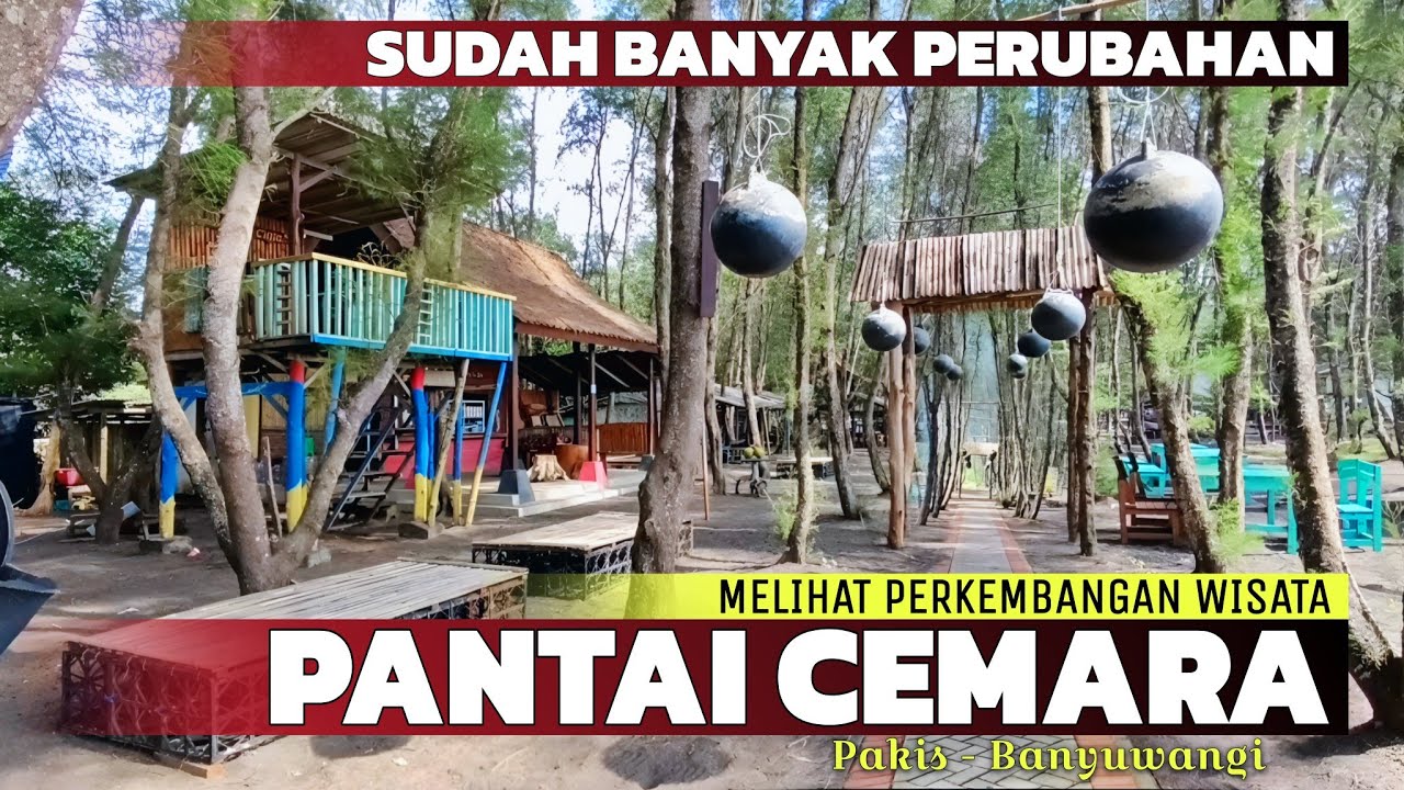Semakin Bagus! Suasana Paling Terbaru Wisata Pantai Cemara Pakis Banyuwangi, Cocok Liburan Keluarga!
