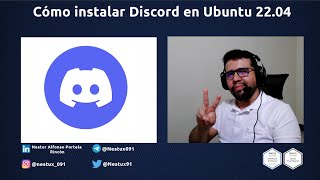 Cómo instalar Discord en Ubuntu 22.04 y distribuciones derivadas. #Linux #Ubuntu #Discord Cómo instalar Discord en Ubuntu 22.04 y distribuciones derivadas. #Linux #Ubuntu #Discord