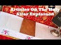 Explanation of articles on the holy altar