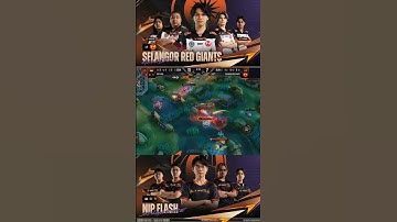 GAME 3 SELANGOR RED GIANTS VS NIP FLASH KNOCKOUT STAGE DAY 3 MVP HIGHLIGHTS MLBB M6