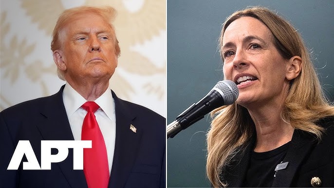 NJ Governor's Race Heats Up: Mikie Sherrill Takes Aim at Trump Policies |  APT - YouTube