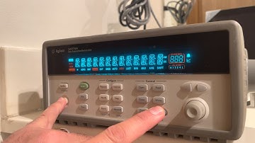 Agilent 34970A Data Acquisition/Switch Unit Logger 34901A DAQ Multiplex - TESTING