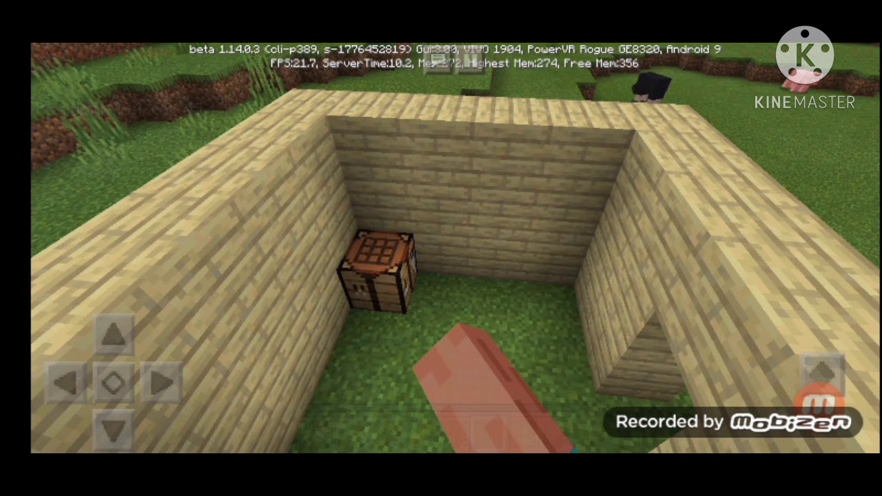 Minecraft survival series #1 building my house - YouTube