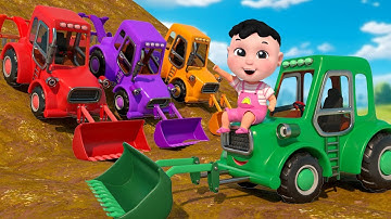 Liên Khúc Lớn Lên Cháu Lái Máy Cày - Nhạc Thiếu Nhi Remix Vui Nhộn Cho Bé Yêu