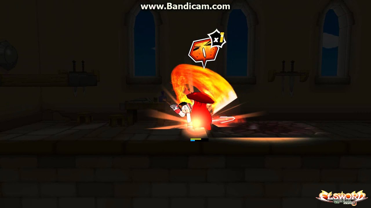 {Elsword} Elesis Skills - Mega Burster