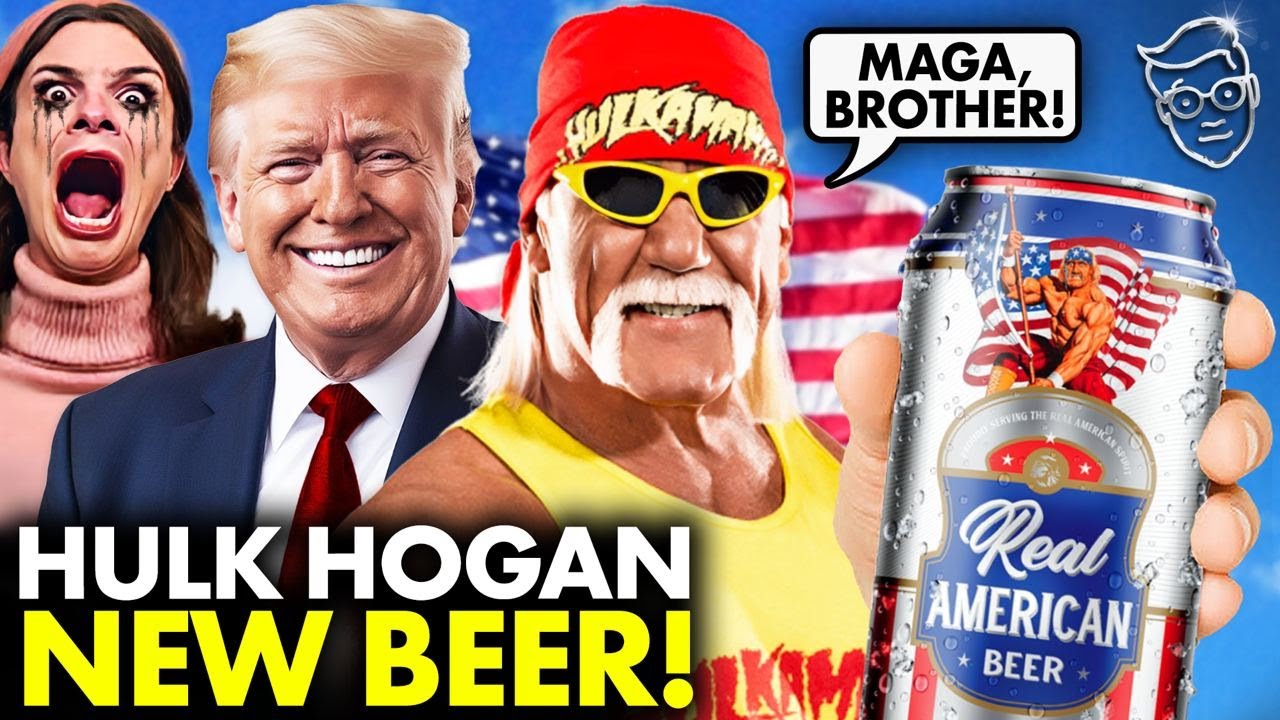 Hulk Hogan Launches ‘Real American Beer’, Trump ENDORSES 🇺🇸🍺 | ‘Bud Light is DOOMED!’