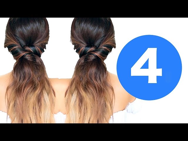 Easy Hairstyles for Short to Medium Length Hair - See Mama Go