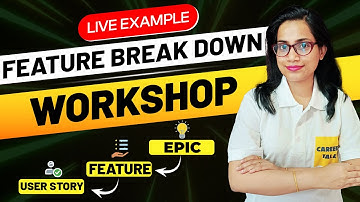 how to split a user story I features in agile I epic feature user story examples I Epic | Feature