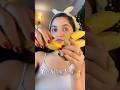 Banana 🍌 Peel Tips | Remove Face Tan | GetGlowing & Glass Skin #shorts #skincare