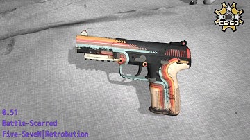 Five SeveN  Retrobution Wear/Float