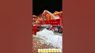 clear snow - Good tools and machinery make work easy