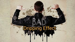 Picsart Dripping and splatter effect