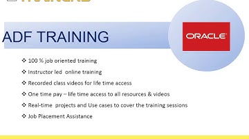 Oracle ADF Online Training  - Bestonlinetrainers.com
