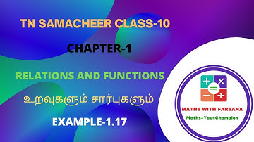 Relations and Functions