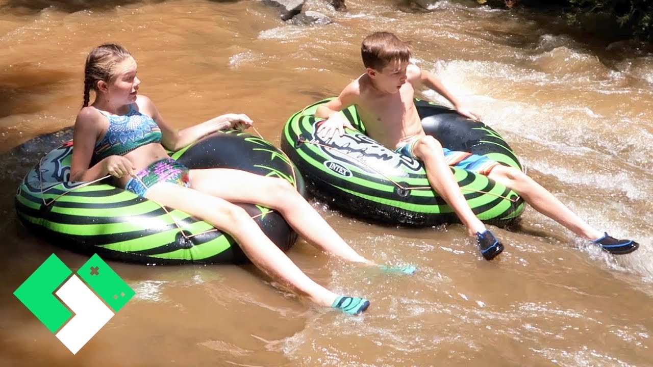 Back at Lo Lo Mai Springs! Back Tubing Down the Creek! | Clintus.tv