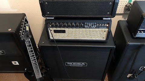 Mesa Boogie Mark IIB Coliseum vs Mark III Red Stripe. ESP Hanneman. V30.