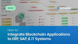 How To Integrate Blockchain Applications to ERP, SAP, & IT Systems | SettleMint Platform Features
