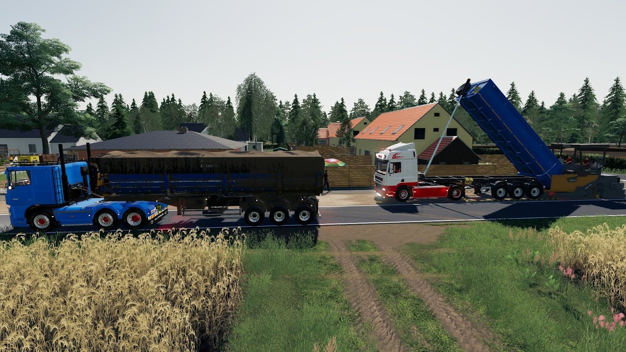 Creating new roads / Farming simulator 19 FS19 YouTube