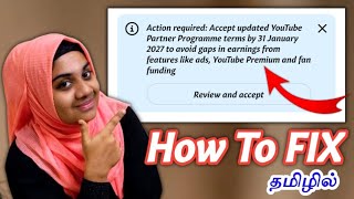 Details Accept Update YouTube Partner Program Terms By 31 January 2027 / Yt Studio Review And Accept Guide