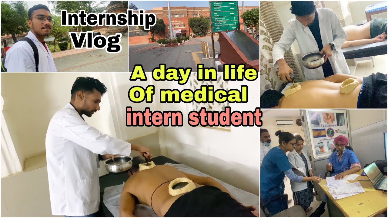 internship vlog-A day in life of medical students | Hospital vlog # ...