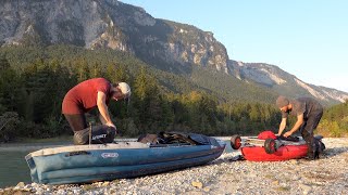 Gail von Dellach bis zur Mündung in die Drau  Flusswandern mit Steve #31