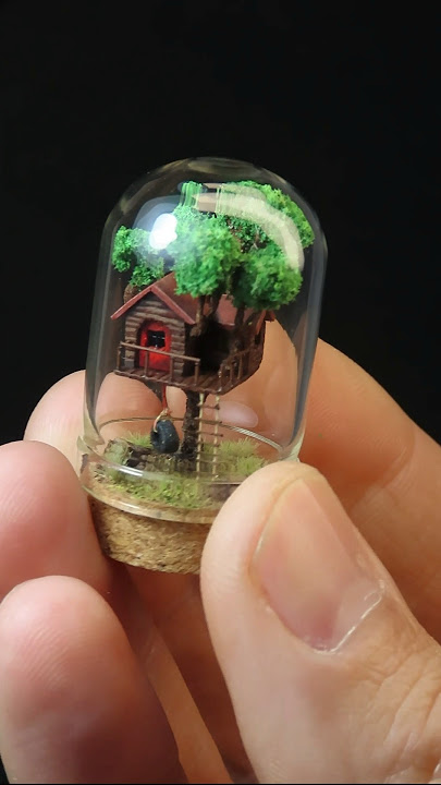 Download lagu Tiny Tree-House 🌳 🏠 #tinythings #minithings #miniature #diorama #miniatures #treehouse #miniaturist