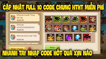 Cập Nhật 10 Code Huyền Thoại Hải Tặc Dùng Chung Mới Update | Sự Kiện Nhận Code Tuần Vip Tháng 10