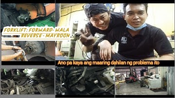 Forklift na walang forward pero may reverse