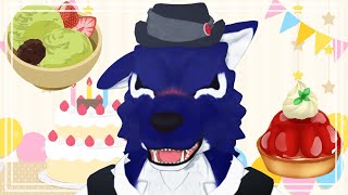 【 Gartic PHONE 】ルードと遊ぼう！ガーティックフォン！お誕生日も大暴走！俺が画伯だ！【 #ケモノVtuber 】