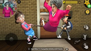 with Nick and Tani troll Miss T so funny in Scary Teacher 3D - funny video everyday (android, ios)