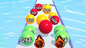 Ball Run 2048 GAME - MAX LEVELS All Levels Gameplay Walkthrough Android, iOS BIG UPDATE!!!