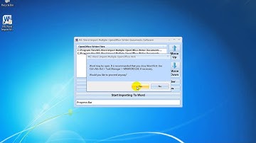 How To Use MS Word Import Multiple OpenOffice Writer Documents Software